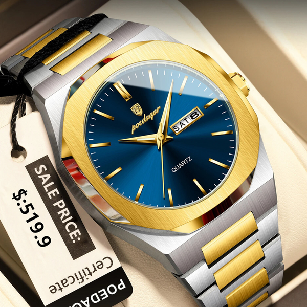 POEDAGAR 825S-1 Fashion & Casual Quartz Wristwatch