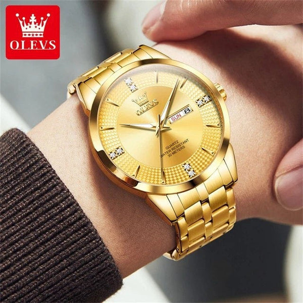 Olevs 9917 Gents watch.