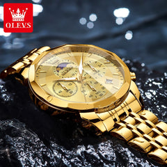 Olevs 3673 Gents Chronograph Watch