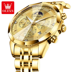 Olevs 3673 Gents Chronograph Watch