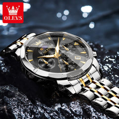 Olevs 3673 Gents Chronograph Watch