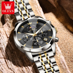 Olevs 3673 Gents Chronograph Watch