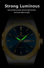 POEDAGAR 825S-1 Fashion & Casual Quartz Wristwatch