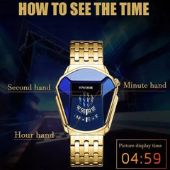 WWOOR binary wrist watch