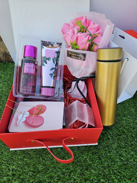Valentines ladies body splash gift pack