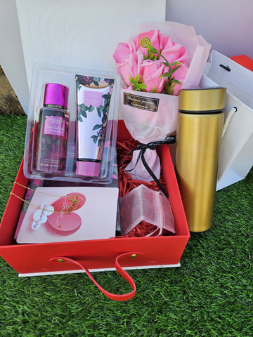 Valentines ladies body splash gift pack